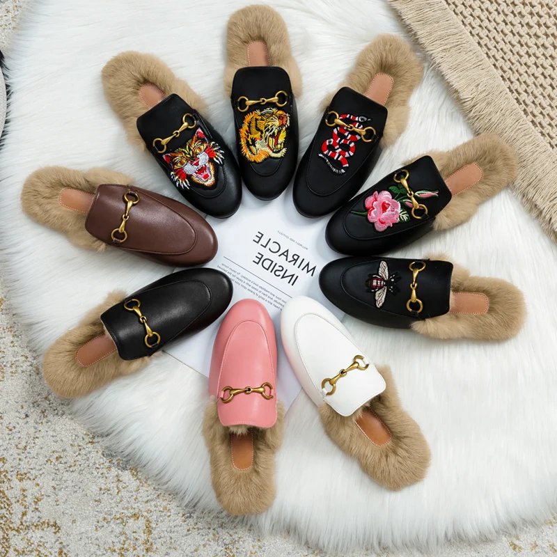 Fluffy Slippers Women's Fall and Winter Outer Wear 2020 New Muller Shoes Lazy Shoes Flat Rabbit Fur Closed Toe Half Slippers
Fluffy Slippers Women's Fall and Winter Outer Wear 2020 New Muller Shoes Lazy Shoes Flat Rabbit Fur Closed Toe Half Slippers