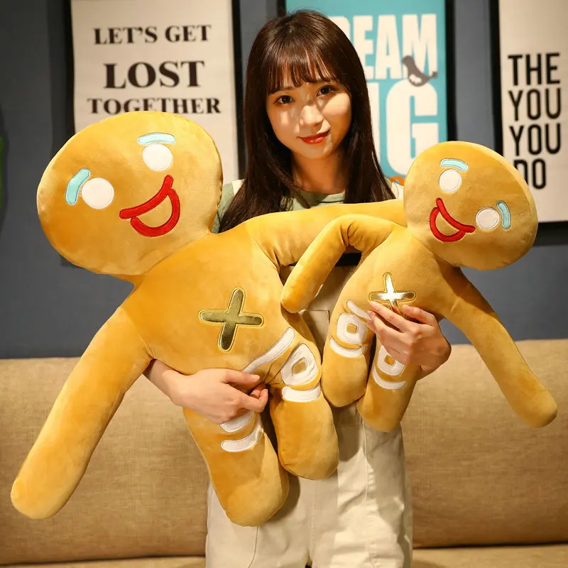 30/48/68cm New Style Cartoon Cute Gingerbread Man Plush Toys Stuffed Baby Dolls Biscuits Man Pillow Reindeer for Kids Gift
30/48/68cm New Style Cartoon Cute Gingerbread Man Plush Toys Stuffed Baby Dolls Biscuits Man Pillow Reindeer for Kids Gift