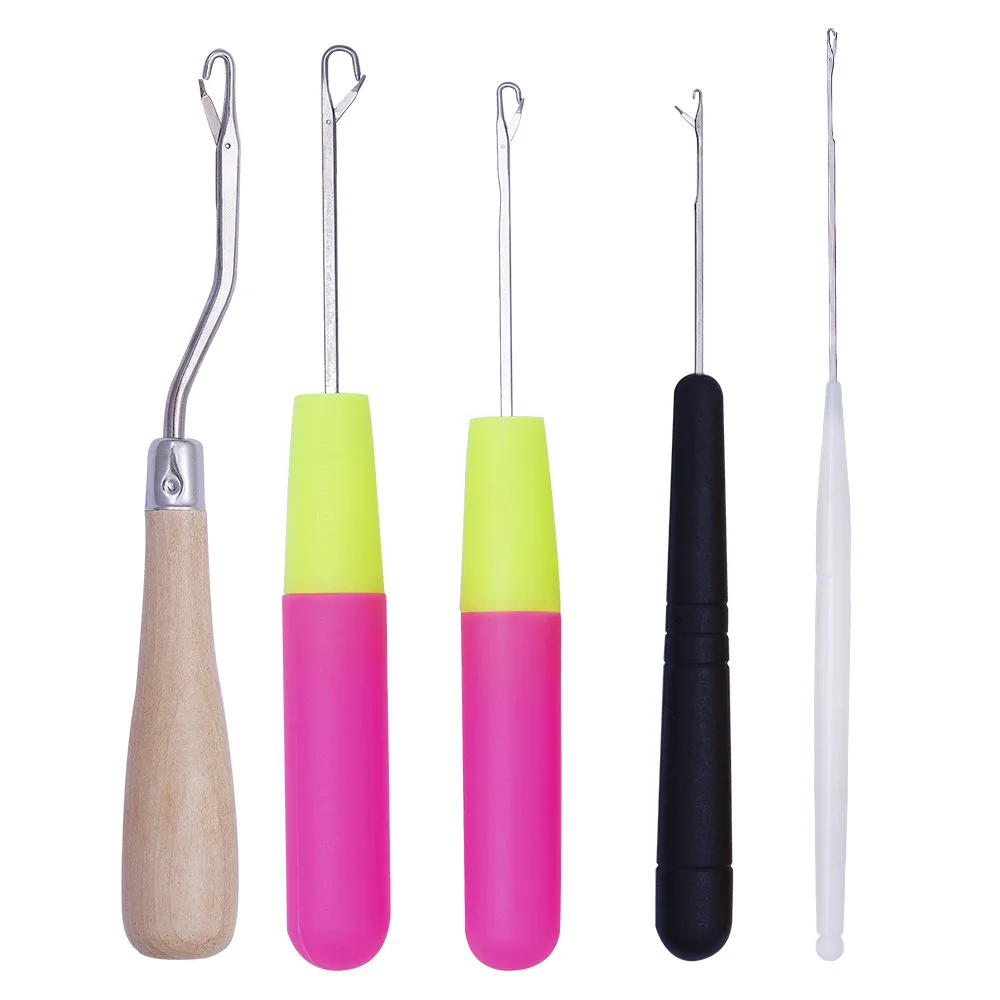 5Pcs/Set Different Size Bent Latch Hook Crochet Needle Hook Bent Latch Hook Hair Tool Kits Crochet Needle for Braid Hair
5Pcs/Set Different Size Bent Latch Hook Crochet Needle Hook Bent Latch Hook Hair Tool Kits Crochet Needle for Braid Hair