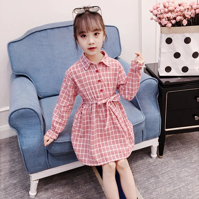 Spring /autumn Girls Long Sleeve Dresses Kids Plaid Dress for Girls Children 4 6 8 10 12 Years Old Clothes
Spring /autumn Girls Long Sleeve Dresses Kids Plaid Dress for Girls Children 4 6 8 10 12 Years Old Clothes