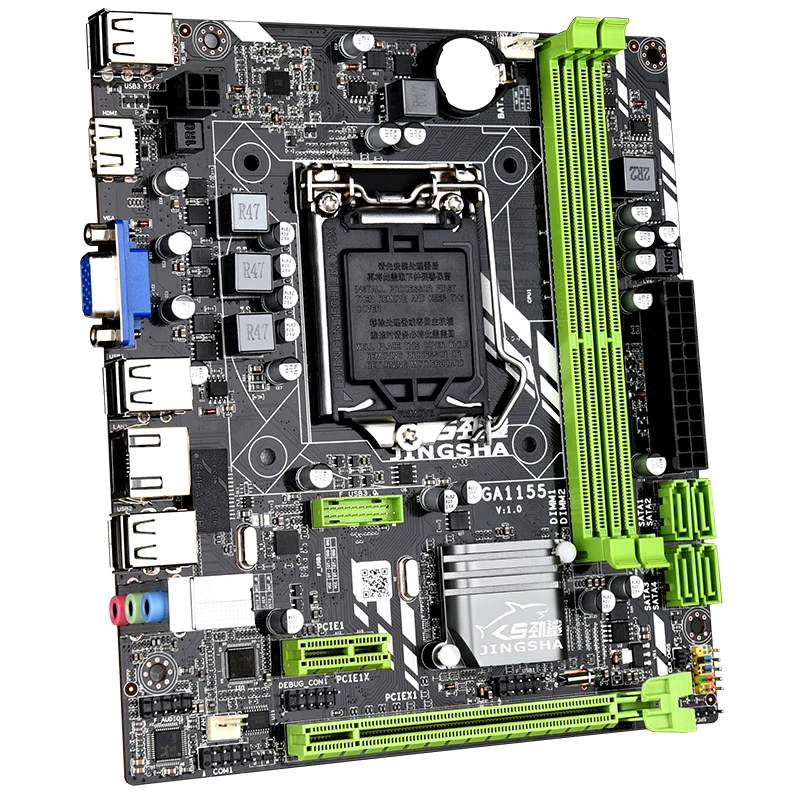 Материнская плата для настольного ПК computier H61 LGA1155 i7 i5 i3 поддержка процессора ddr3