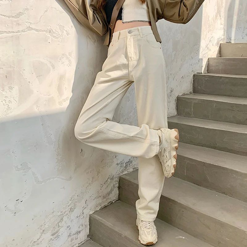 Elastic Waist Black Jeans Korean Fashion High Waist Jeans High Street Plus Size Denim Pants Street Style pants for women
Elastic Waist Black Jeans Korean Fashion High Waist Jeans High Street Plus Size Denim Pants Street Style pants for women
