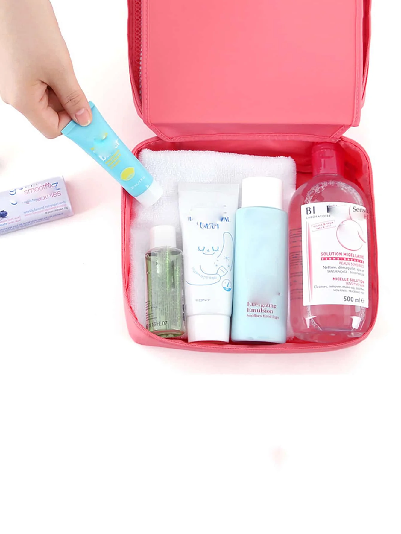 1pc Portable Travel Storage Bag one-size Plain Watermelon Pink Travel Storage Oxford 100% OxfordTravel Packing Cubes
1pc Portable Travel Storage Bag one-size Plain Watermelon Pink Travel Storage Oxford 100% OxfordTravel Packing Cubes