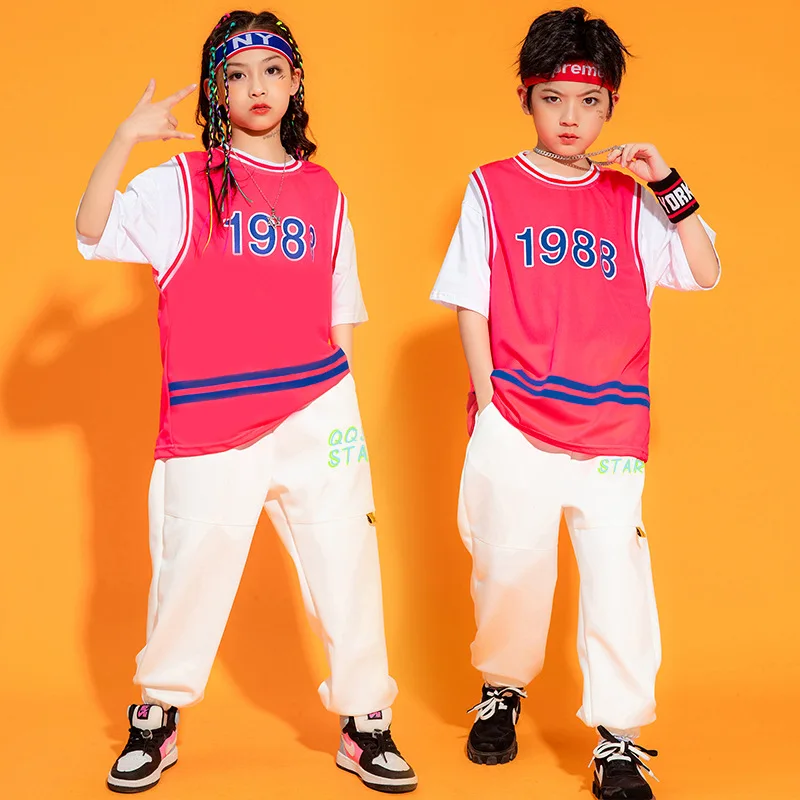 Kid Cool Hip Hop Clothing Long Oversized T Shirt Sport Top White Streetwear Jogger Pants for Girls Boys Dance Costume Clothes
Kid Cool Hip Hop Clothing Long Oversized T Shirt Sport Top White Streetwear Jogger Pants for Girls Boys Dance Costume Clothes