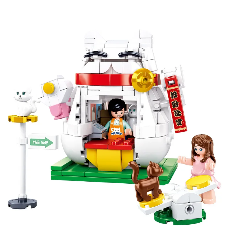Follow Store = $2 купон для девочек MOC IDEAS животные Фортуна кошка модель строительные блоки игрушки для детей подарки для друзей 308 шт
Follow Store = $2 купон для девочек MOC IDEAS животные Фортуна кошка модель строительные блоки игрушки для детей подарки для друзей 308 шт