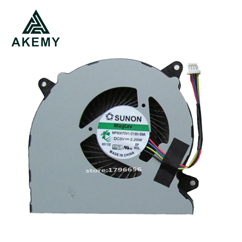 NEW Original CPU COOLING FAN For Asus N550 N550J N550JA N550JK N550JV G550J G550JK N550L Q550L MF60070V1-C180-S9A
NEW Original CPU COOLING FAN For Asus N550 N550J N550JA N550JK N550JV G550J G550JK N550L Q550L MF60070V1-C180-S9A
