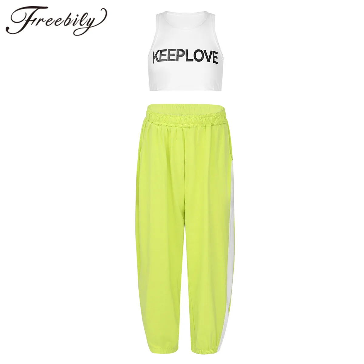 Fashion Kids Tracksuit Sport Clothes Girls Sportswear Ballet Gymnastics Jazz Dance Outfit Crop Top & Pants Childs Sweatsuit Set
Fashion Kids Tracksuit Sport Clothes Girls Sportswear Ballet Gymnastics Jazz Dance Outfit Crop Top & Pants Childs Sweatsuit Set