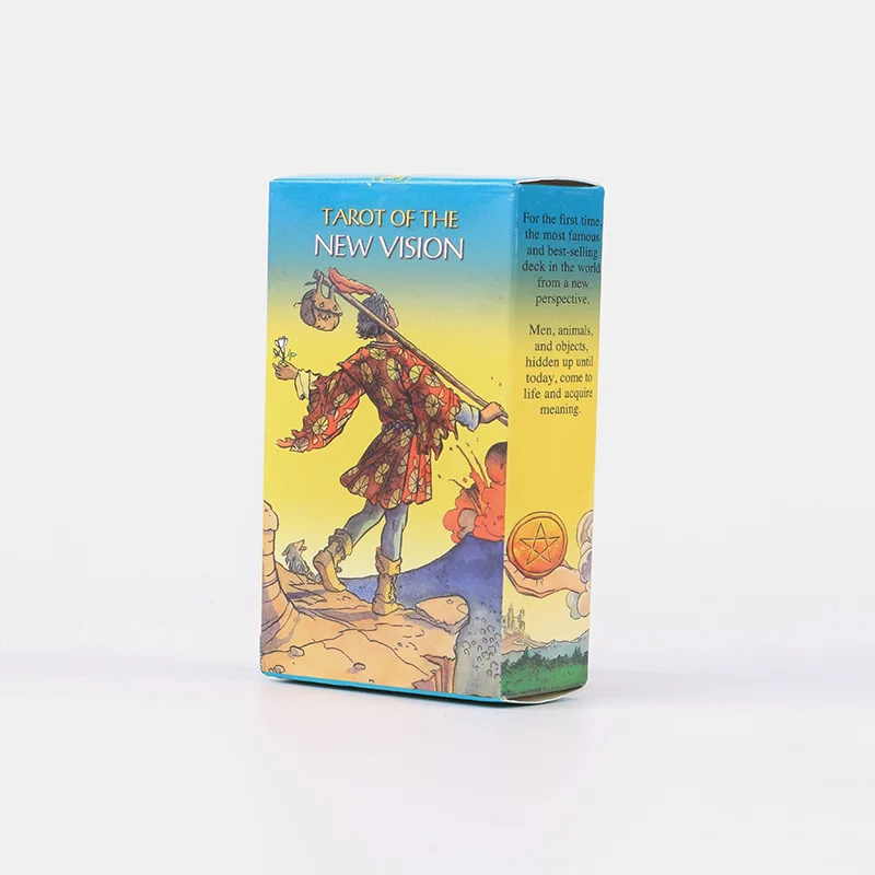New Vision Tarot Card Oracle Card Multilingual Card Party Board Game Family Gathering Magical Game Divination Tool Card Toy
New Vision Tarot Card Oracle Card Multilingual Card Party Board Game Family Gathering Magical Game Divination Tool Card Toy