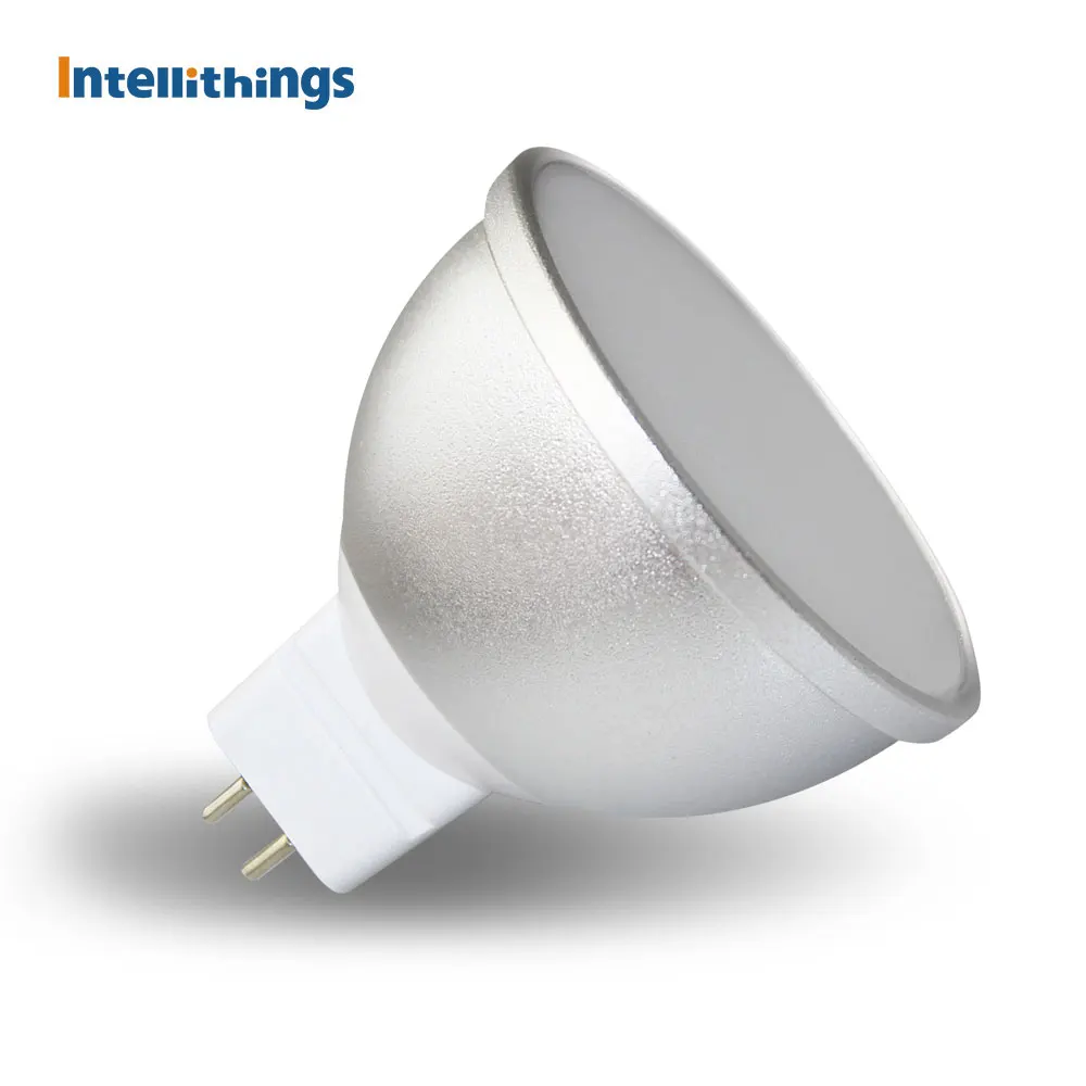 Intellithings 12V MR16 WI FI светильник лампочка RGBCW голосовой таймер диммер Управление