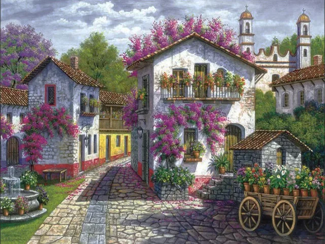 Diamond Painting House Landscape Scenery 5d Diy Mosaic Full Square Round Drill Diamant Of Rhinestone Daimond Embroidery Pictures
Diamond Painting House Landscape Scenery 5d Diy Mosaic Full Square Round Drill Diamant Of Rhinestone Daimond Embroidery Pictures