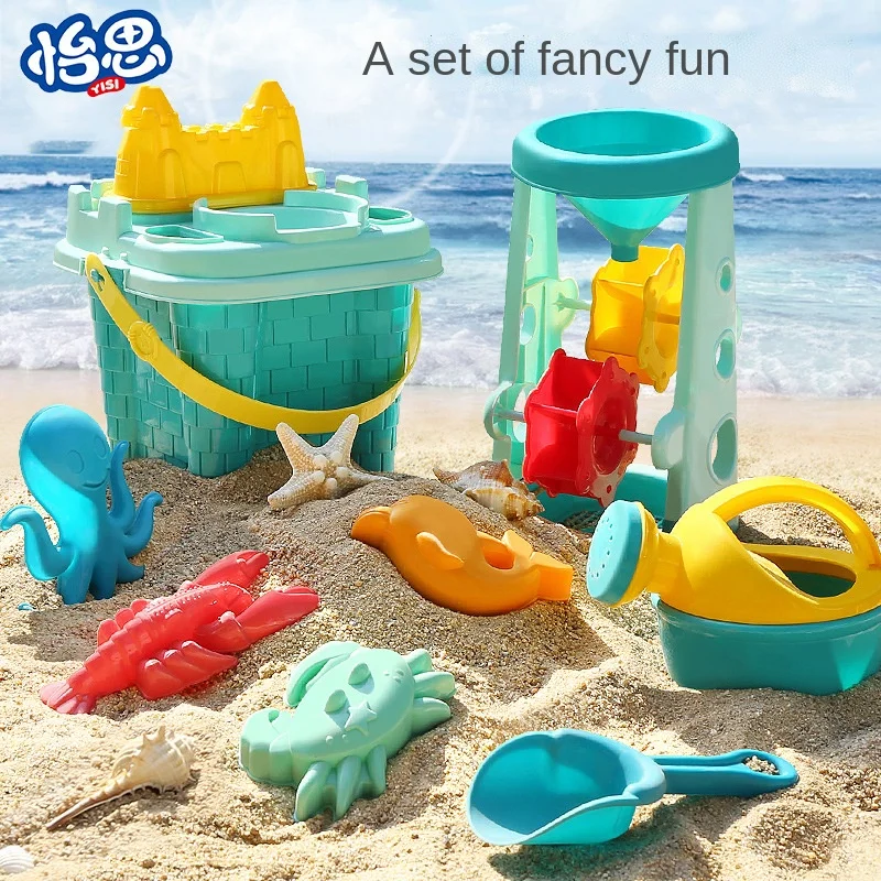 Children's Beach Toy Set Baby Cassia Seed Toy Water Playing Tools Large Summer Beach Games Sand Digging Tools Sand Water Games
Children's Beach Toy Set Baby Cassia Seed Toy Water Playing Tools Large Summer Beach Games Sand Digging Tools Sand Water Games