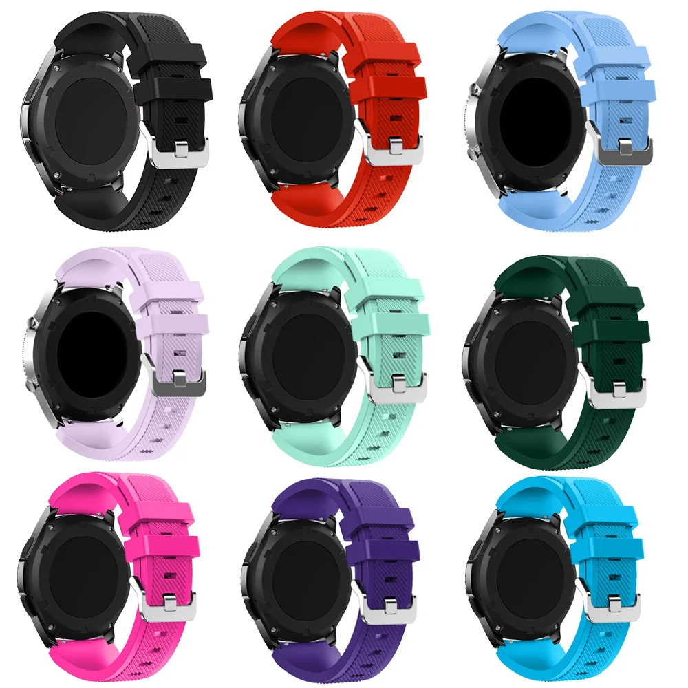 20mm/22mm band for Samsung Galaxy watch 3/46mm/42mm/Active 2/Gear s3 Frontier silicone bracelet Huawei watch GT/2/2E/Pro strap
20mm/22mm band for Samsung Galaxy watch 3/46mm/42mm/Active 2/Gear s3 Frontier silicone bracelet Huawei watch GT/2/2E/Pro strap