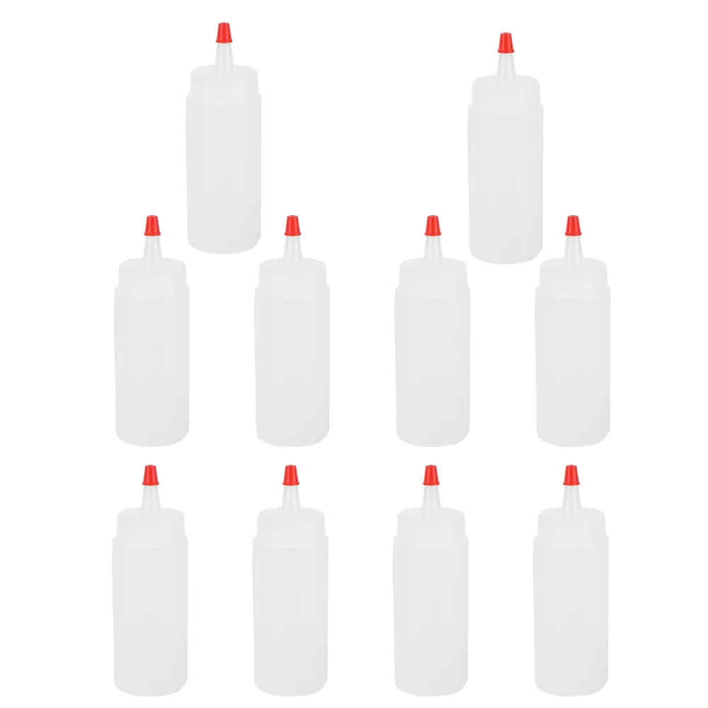 10pcs 120ml Squeeze Squirt Condiment Bottles with On Cap Lids Dispensers for Ketchup Mustard Hot Sauces Olive Oil
10pcs 120ml Squeeze Squirt Condiment Bottles with On Cap Lids Dispensers for Ketchup Mustard Hot Sauces Olive Oil