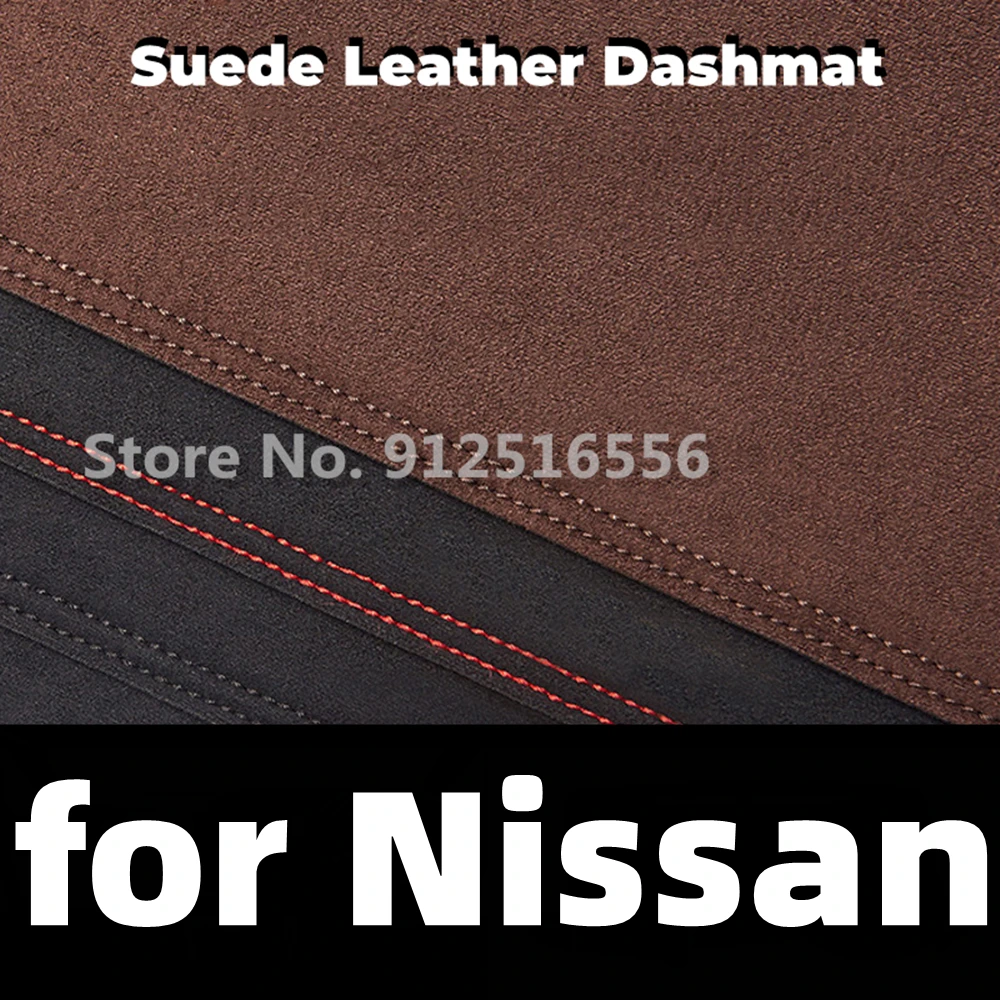 Фото Автомобильные аксессуары замшевый коврик для приборной панели коврики чехол Nissan