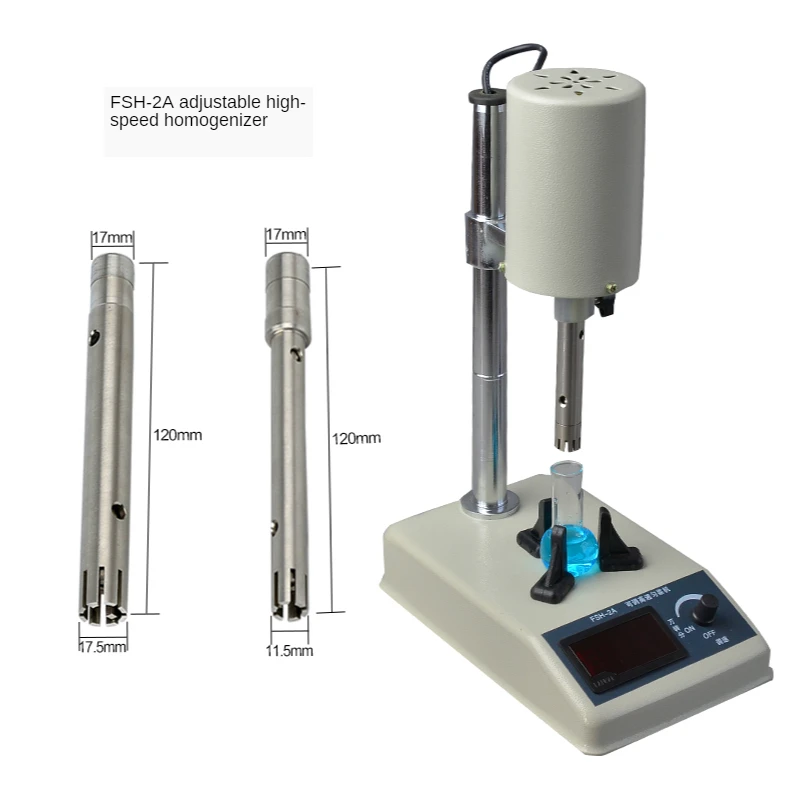 220VHomogenizer Homogenization Machine FSH-2A Adjustable High Speed Tissue Cell Cream Cosmetic Emulsifier Disperser
220VHomogenizer Homogenization Machine FSH-2A Adjustable High Speed Tissue Cell Cream Cosmetic Emulsifier Disperser