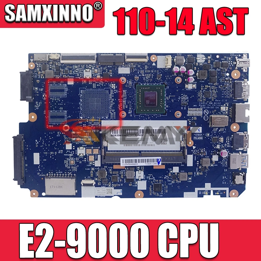 Материнская плата для ноутбука Ideapad Lenovo NM-B102 новый 110-14 АСТ 80TQ Процессор: E2-9000