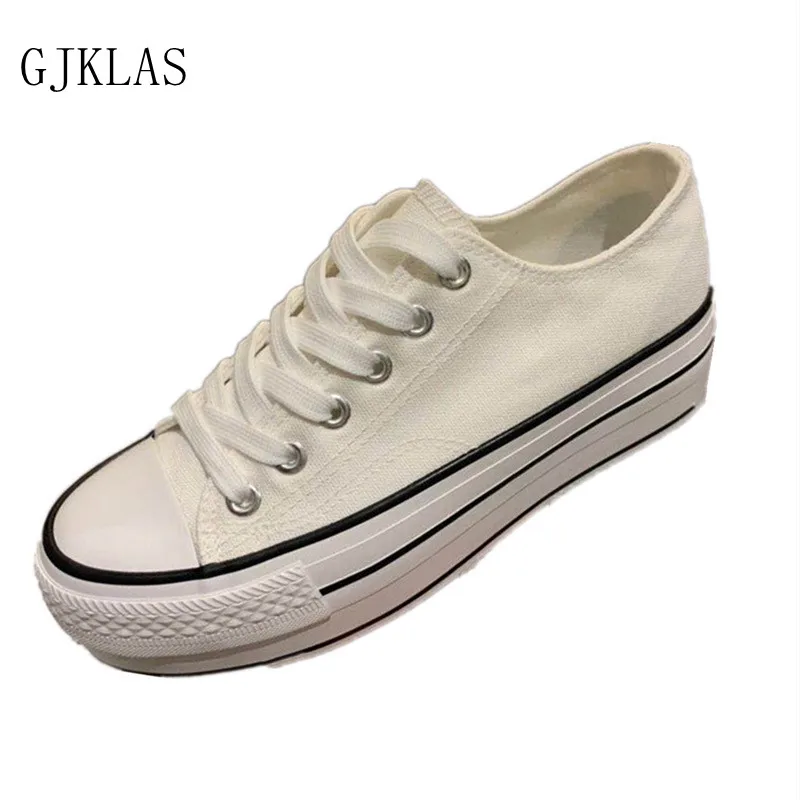 Platform Canvas Vulcanize Shoes Woman Flats Casuales Chunky Shoes White Black Sneakers Women Platform Shoes Zapatillas De Mujer
Platform Canvas Vulcanize Shoes Woman Flats Casuales Chunky Shoes White Black Sneakers Women Platform Shoes Zapatillas De Mujer