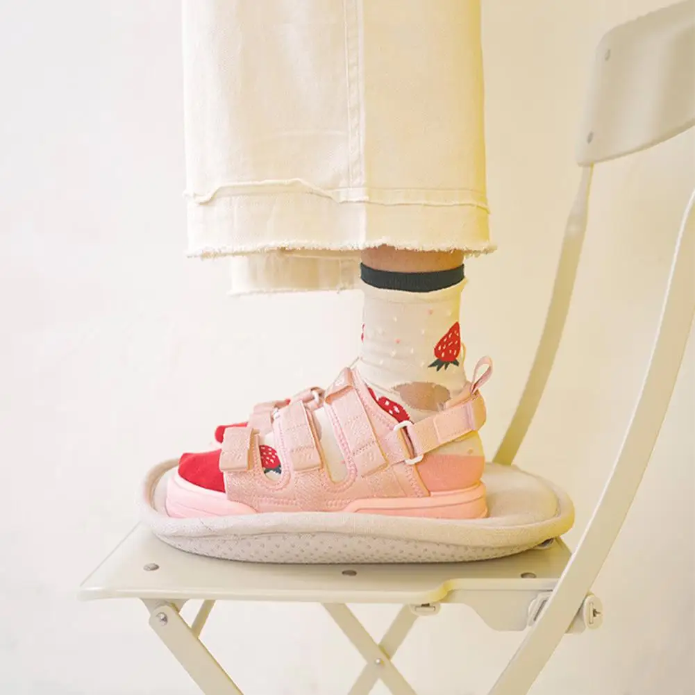 MISSKY 2020 New Spring Summer Socks For Female Cute Fruit Pattern Breathable Thin Mid-calf Length Socks for Women Girls
MISSKY 2020 New Spring Summer Socks For Female Cute Fruit Pattern Breathable Thin Mid-calf Length Socks for Women Girls