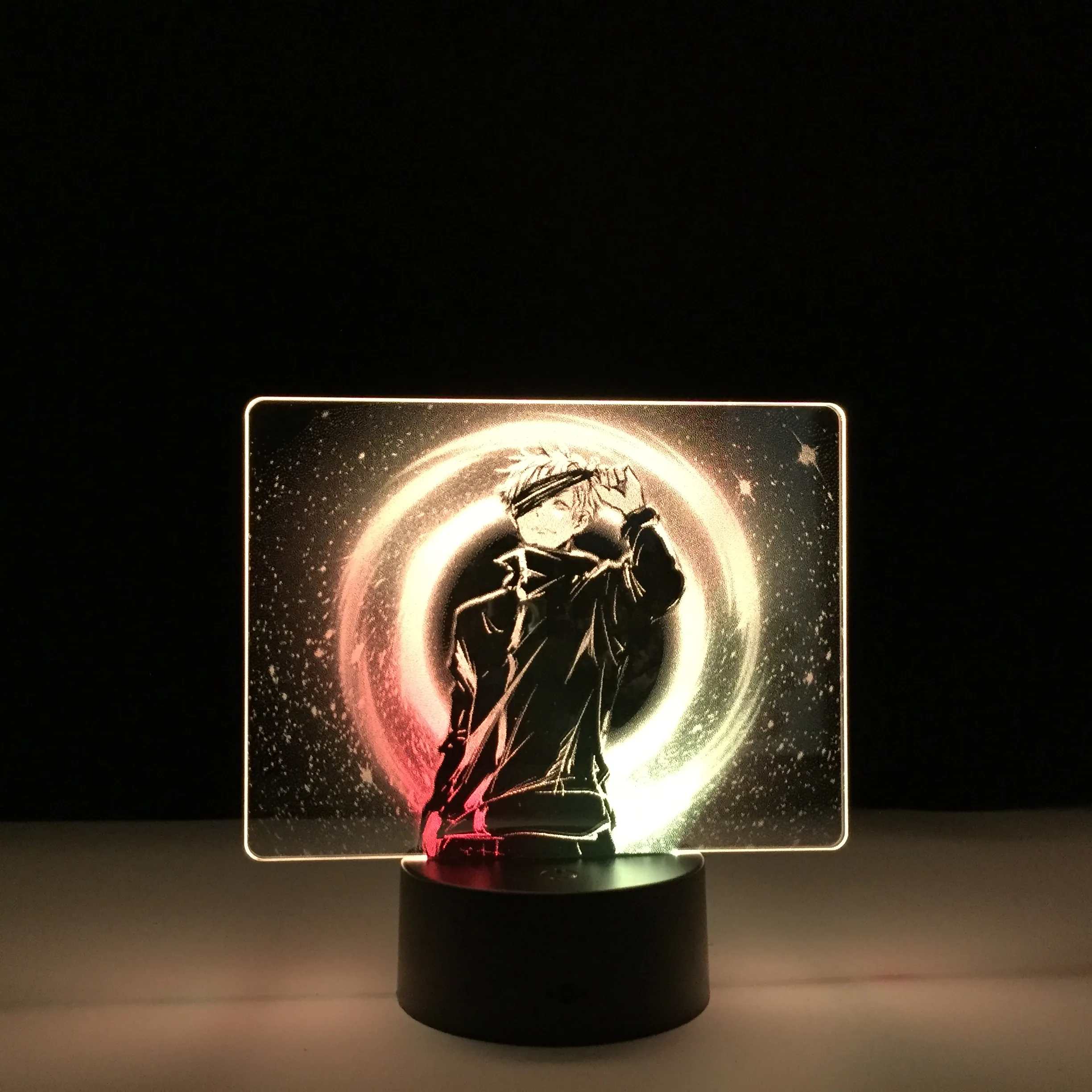Manga Jujutsu Kaisen Colorful Dual Lamp Satoru Gojo for Kid Bedroom Decor Birthday Gift Anime Jujutsu Kaisen Two Tone LED Light
Manga Jujutsu Kaisen Colorful Dual Lamp Satoru Gojo for Kid Bedroom Decor Birthday Gift Anime Jujutsu Kaisen Two Tone LED Light