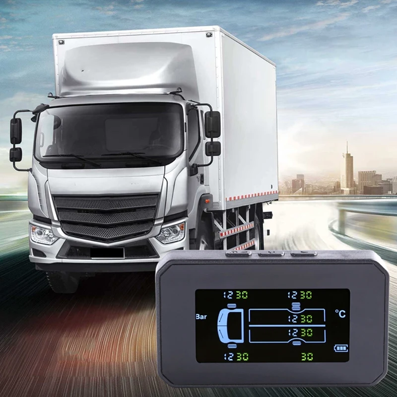 Solar Tpms Car Tire Pressure Alarm Monitoring System 6 Wheel Truck Automatic Tire Pressure Temperature Warning
Solar Tpms Car Tire Pressure Alarm Monitoring System 6 Wheel Truck Automatic Tire Pressure Temperature Warning