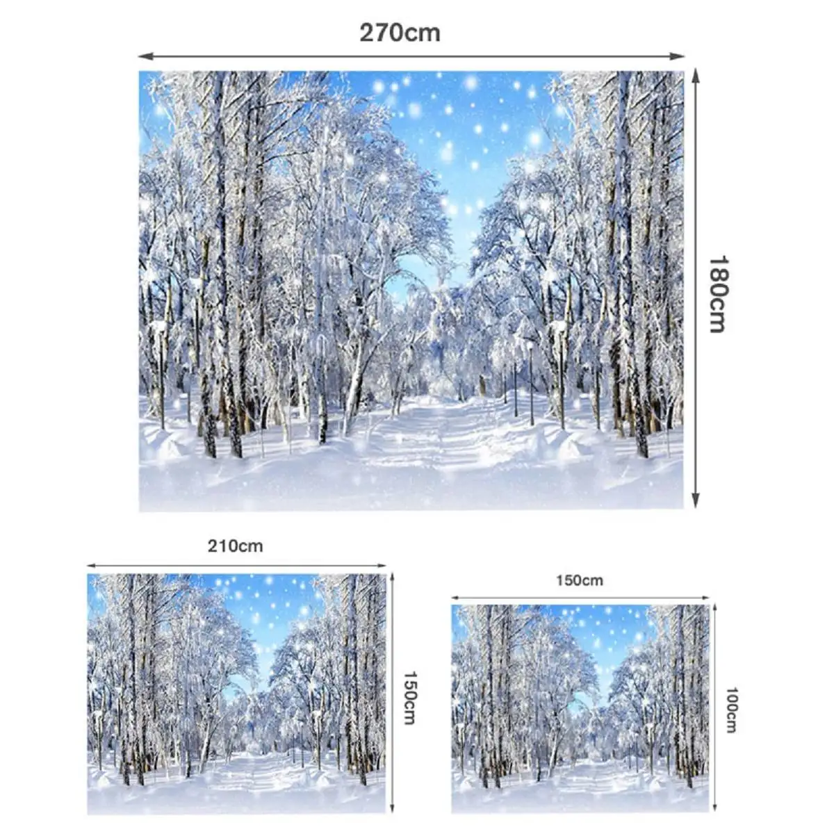 Ice Snow Snowflake Forest Backdrops Photography Background for Kids Birthday Photocall Photo Studio Prop Christmas Decoration
Ice Snow Snowflake Forest Backdrops Photography Background for Kids Birthday Photocall Photo Studio Prop Christmas Decoration