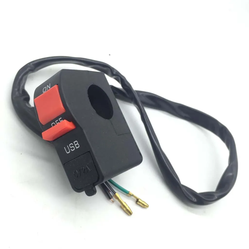 Motorcycle ATV Bike Handlebar Starter Kill Stop Switch ON OFF Button 4 Wires Connector for 7/8 inch 22mm Handlebars
Motorcycle ATV Bike Handlebar Starter Kill Stop Switch ON OFF Button 4 Wires Connector for 7/8 inch 22mm Handlebars