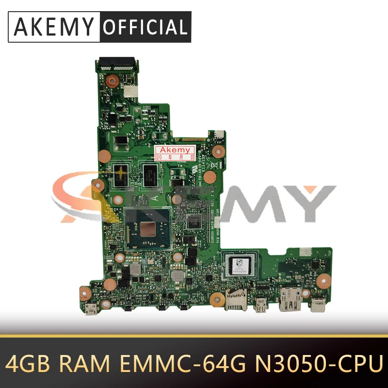 E205SA Laptop motherboard for ASUS EeeBook E205SA original motherboard 4GB RAM EMMC-64G N3050-CPU
E205SA Laptop motherboard for ASUS EeeBook E205SA original motherboard 4GB RAM EMMC-64G N3050-CPU