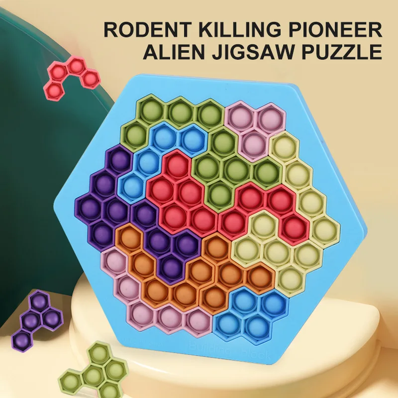 Игровой строительный блок, популярный пазл-головоломка для Тетрис, настольный пазл-антистресс, силикагель, снятие стресса, игрушки-антистр...
Игровой строительный блок, популярный пазл-головоломка для Тетрис, настольный пазл-антистресс, силикагель, снятие стресса, игрушки-антистр...