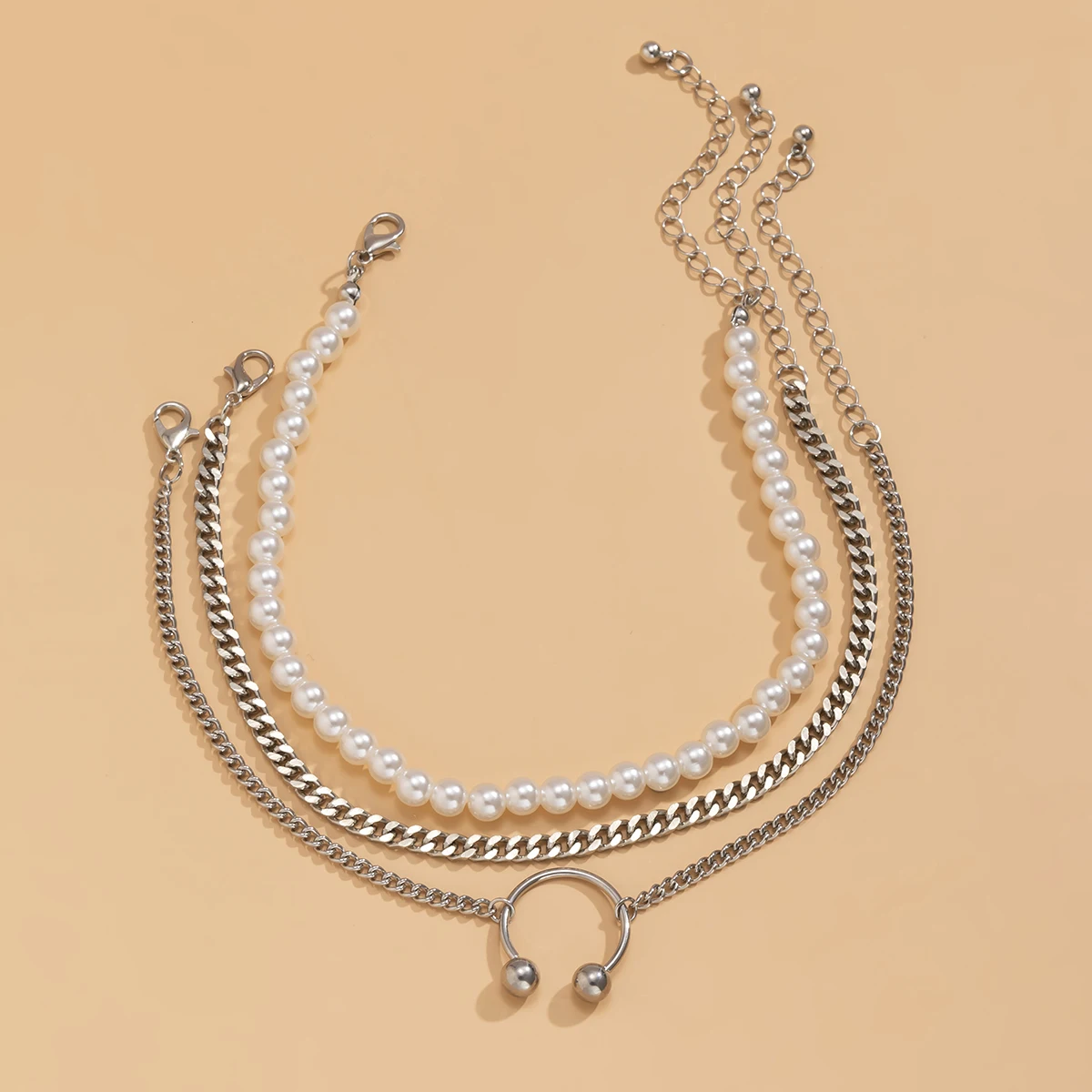 PuRui Charms Pearl Ankle Bracelet on the Leg Trendy Layered Thick Foot Chians Anklets Bracelets for Women Fashion Jewelry Female
PuRui Charms Pearl Ankle Bracelet on the Leg Trendy Layered Thick Foot Chians Anklets Bracelets for Women Fashion Jewelry Female