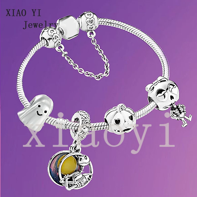 XIAOYI 2020 Новый s925 европейские сестры вечерние grand holy fun фестиваль Тыква любовь Улыбка странная Мода diy браслет женский
XIAOYI 2020 Новый s925 европейские сестры вечерние grand holy fun фестиваль Тыква любовь Улыбка странная Мода diy браслет женский
