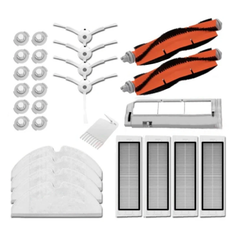Mop Cloths Wet Mopping Filter Side Brush Roll Brush Suitable for Xiaomi 1S Roborock Robot S50 S51 Cleaner Spare Parts
Mop Cloths Wet Mopping Filter Side Brush Roll Brush Suitable for Xiaomi 1S Roborock Robot S50 S51 Cleaner Spare Parts