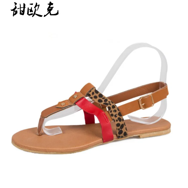 2021 Summer Women Sandals Fashion Vintage Leopard Buckle Sandals Outdoor Beach Open Toe Women Casual Sandals Sandalias De Mujer
2021 Summer Women Sandals Fashion Vintage Leopard Buckle Sandals Outdoor Beach Open Toe Women Casual Sandals Sandalias De Mujer