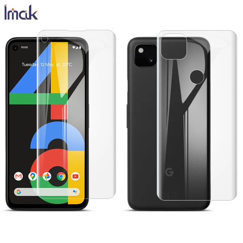 for Google Pixel 4A 4G Screen Protector IMAK Front&Back Full Coverage Hydrogel Film for Google Pixel 4A 4G
for Google Pixel 4A 4G Screen Protector IMAK Front&Back Full Coverage Hydrogel Film for Google Pixel 4A 4G