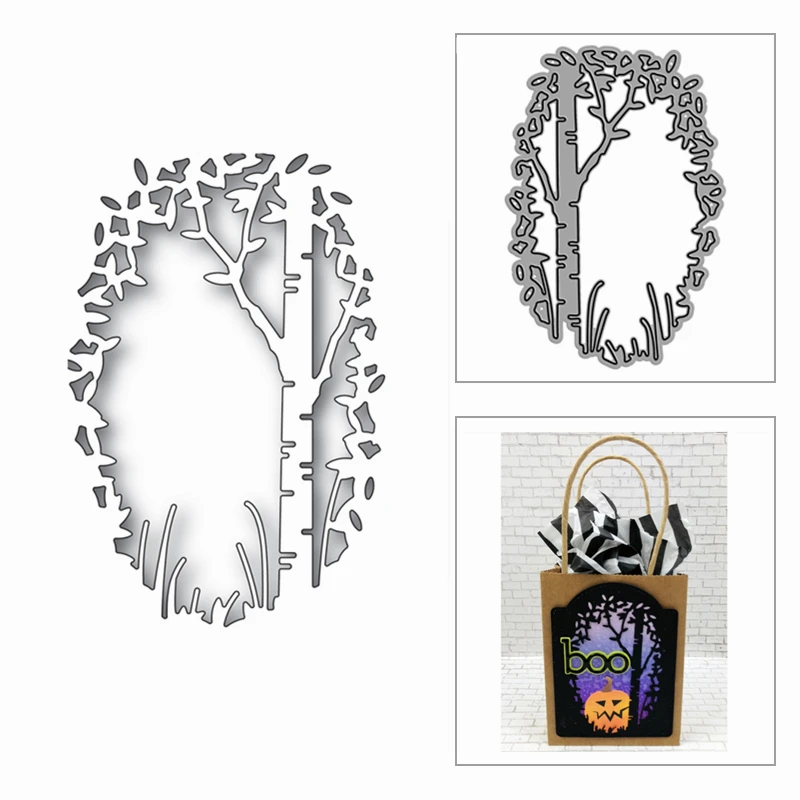 New Halloween Forest Entrance Craft 2021 Metal Cutting Dies for Scrapbooking and Card Making Decoration Embossing Mold No Stamps
New Halloween Forest Entrance Craft 2021 Metal Cutting Dies for Scrapbooking and Card Making Decoration Embossing Mold No Stamps