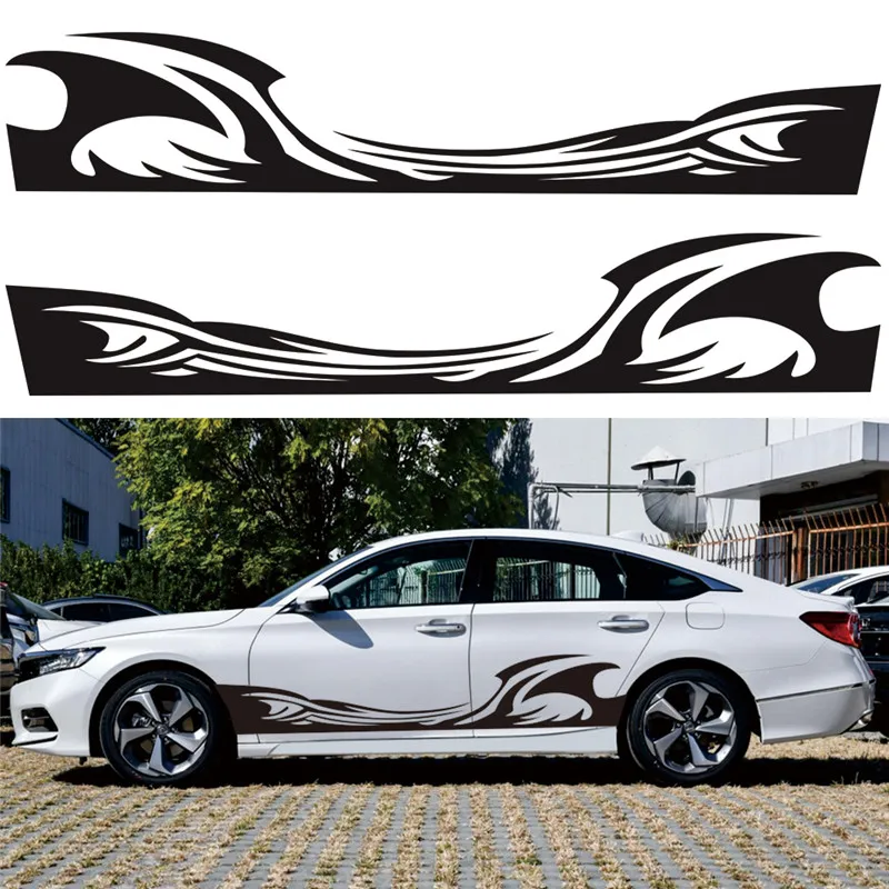 2pcs Flame Totem Car Sticker Car Body Racing Side Door Long Stripe Stickers Auto Vinyl Decal Truck Vinyl Graphics Side Sticker
2pcs Flame Totem Car Sticker Car Body Racing Side Door Long Stripe Stickers Auto Vinyl Decal Truck Vinyl Graphics Side Sticker