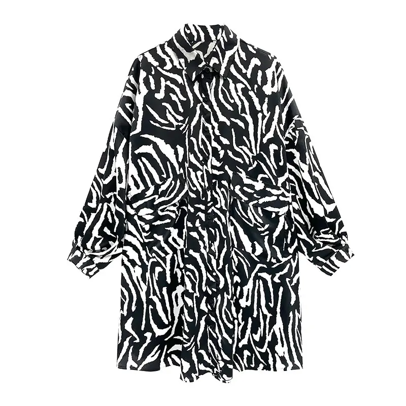 XITAO Zebra Pattern Print Women Shirt Autumn New Trendy Women 2021 Fashion Casual Loose All-match Turn-down Collar Top WMD2430
XITAO Zebra Pattern Print Women Shirt Autumn New Trendy Women 2021 Fashion Casual Loose All-match Turn-down Collar Top WMD2430