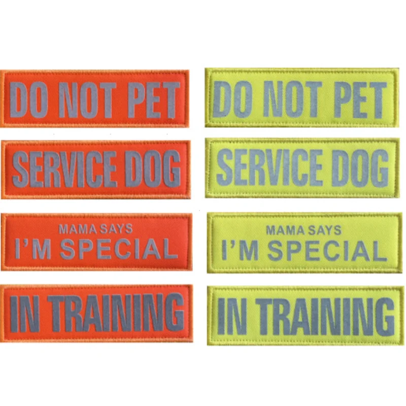 20pcs/lot 12.8x4cm Hook Loop Night Reflective 3d Pet Special Embroidery Patch Clothing Decoration Diy Applique 
20pcs/lot 12.8x4cm Hook Loop Night Reflective 3d Pet Special Embroidery Patch Clothing Decoration Diy Applique