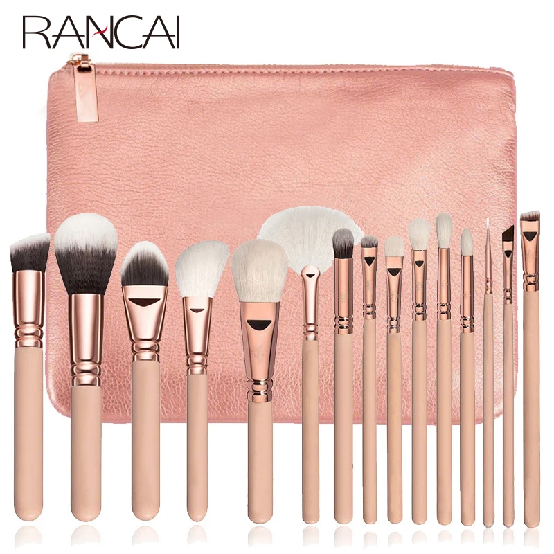 RANCAI 10/15pcs Colorful Makeup Brushes Set Soft Brushes Hair Powder Eyebrochas Eyeshadow Brush Complete Kit Cosmetics Tools
RANCAI 10/15pcs Colorful Makeup Brushes Set Soft Brushes Hair Powder Eyebrochas Eyeshadow Brush Complete Kit Cosmetics Tools