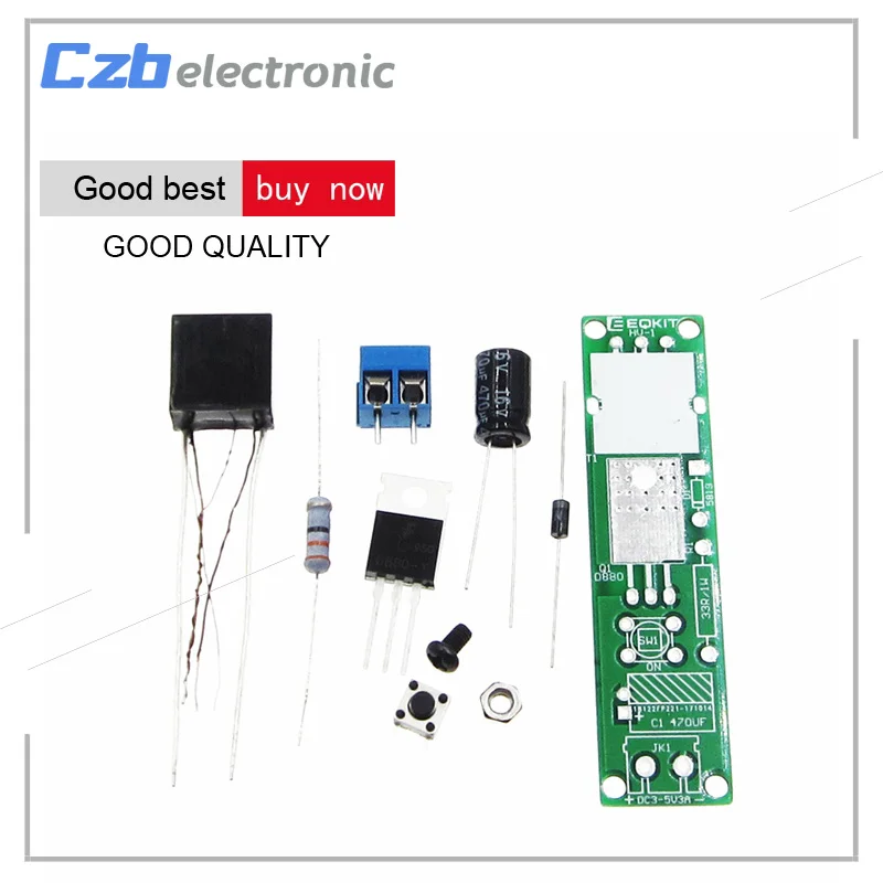 1 компл. HV-1 воспламенитель высокого напряжения DIY Kit Arc части зажигания генератор