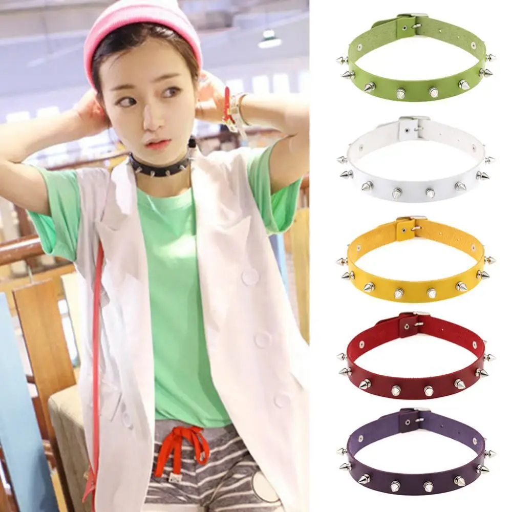 80% Hot Sales!! Faux Leather Punk Rivet Hip Pop Choker Collar Necklace Charm Jewelry Gift
80% Hot Sales!! Faux Leather Punk Rivet Hip Pop Choker Collar Necklace Charm Jewelry Gift