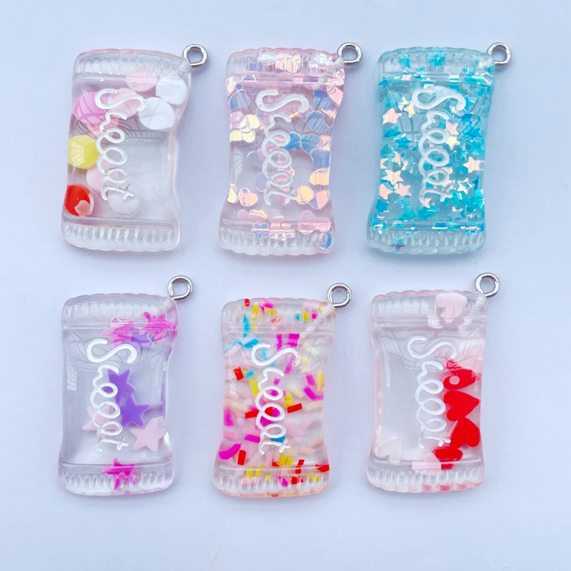 10 Cute Resin Cartoon Shiny Candy Series Pendant Key Chain Pendant Necklace Pendant For DIY Decoration Accessories 050
10 Cute Resin Cartoon Shiny Candy Series Pendant Key Chain Pendant Necklace Pendant For DIY Decoration Accessories 050