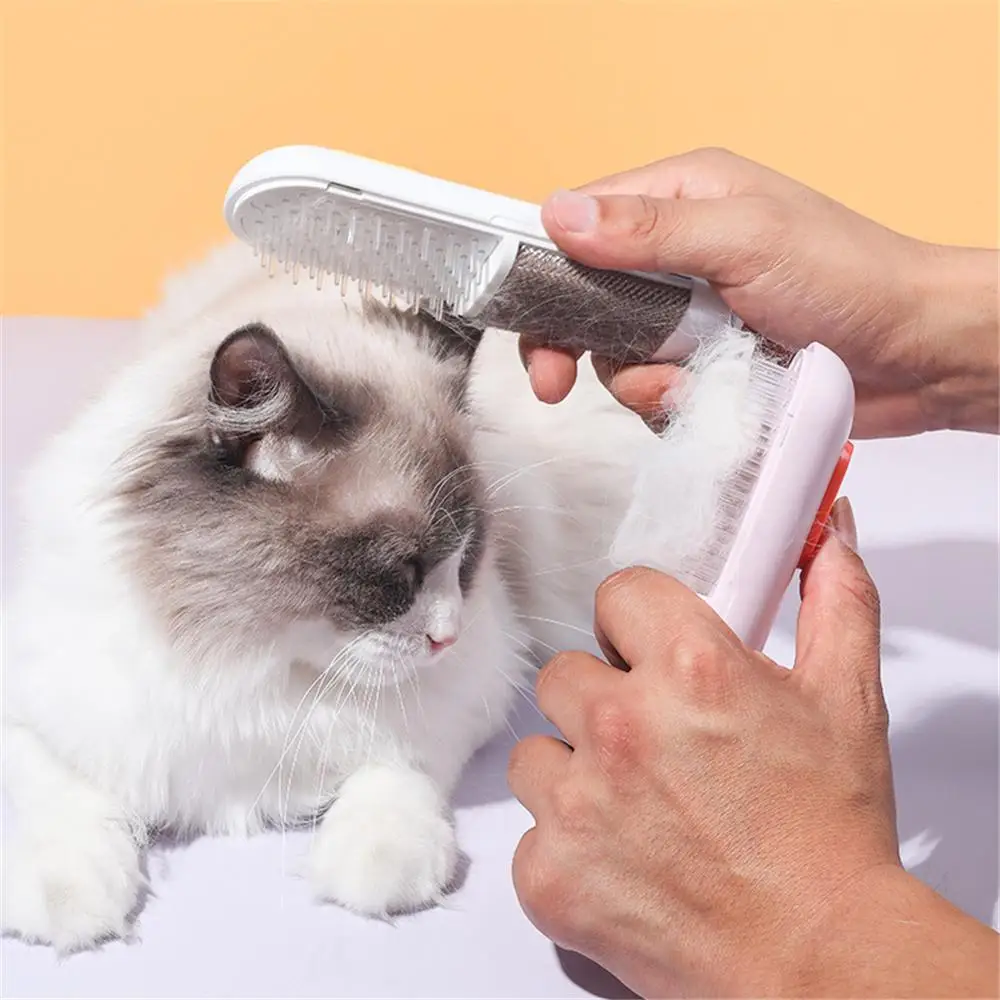 

Pet Comb Automatic Hair Remover Brush Dog Hair Shedding Trimmer Puppy Kitten Deshedding Combs Pets Beauty Brushes Grooming Tool