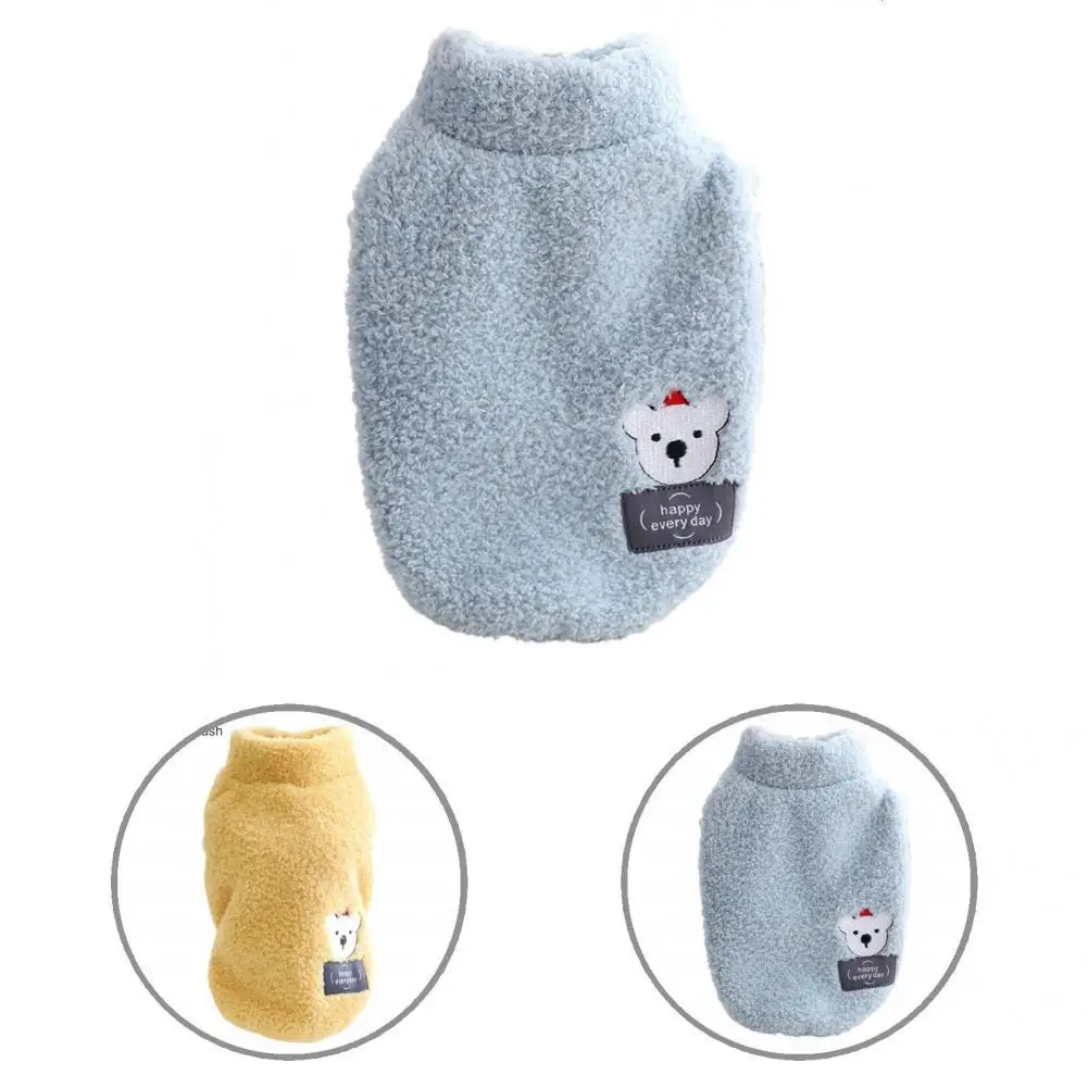 Button Closure Beautiful Pet Dog Cats Sleeveless Coat Clothes Universal Pet Coat Cartoon Bear Print for Teddy
Button Closure Beautiful Pet Dog Cats Sleeveless Coat Clothes Universal Pet Coat Cartoon Bear Print for Teddy