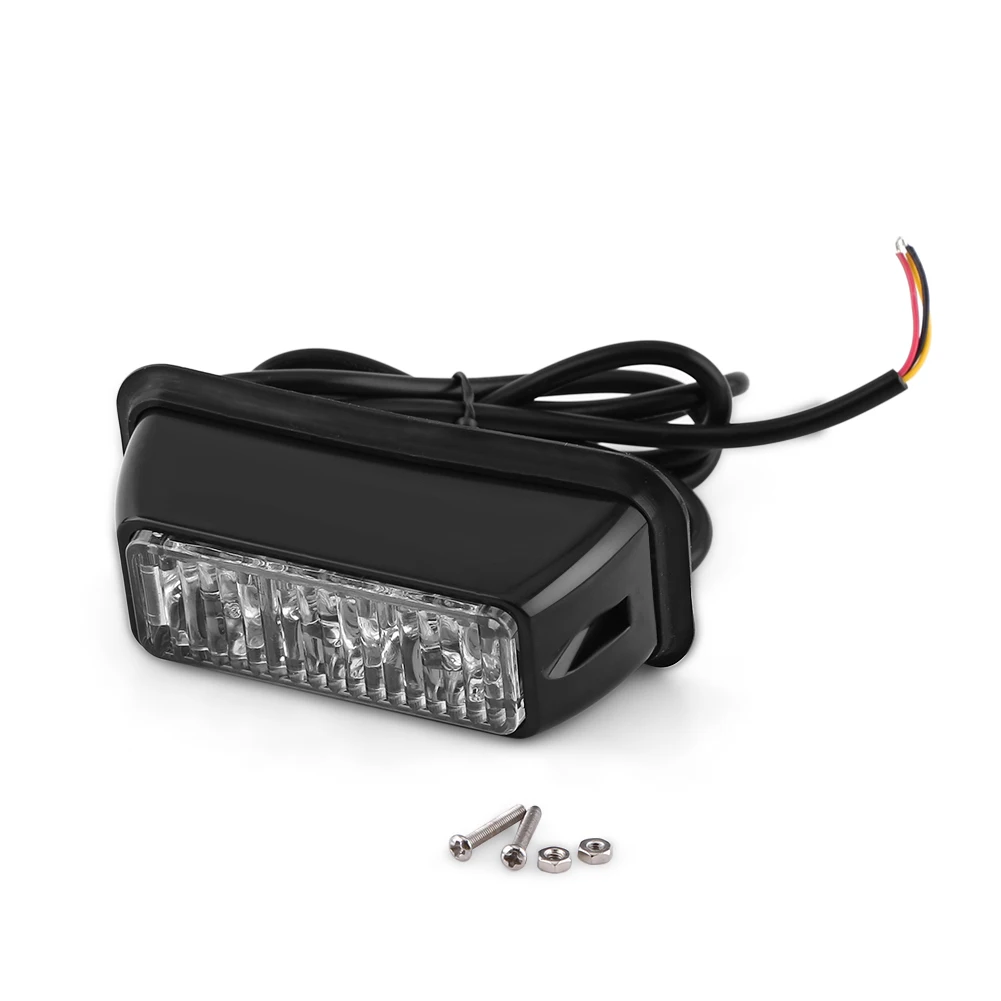 3 LED Car Truck Emergency Strobe Warning Light Hazard Indicator Flash Grille Lamp Red For Most Of Cars SUV Vans And Trucks
3 LED Car Truck Emergency Strobe Warning Light Hazard Indicator Flash Grille Lamp Red For Most Of Cars SUV Vans And Trucks