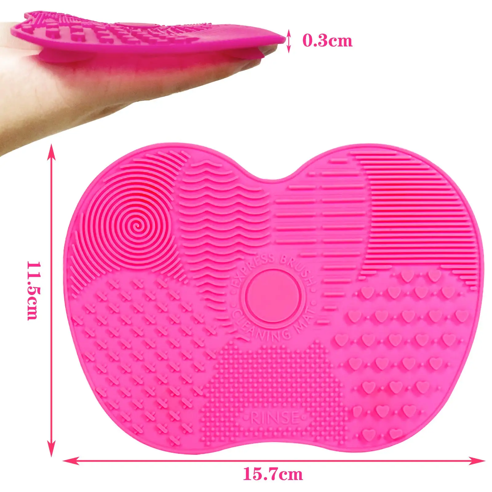 Silicone Makeup Brush Cleaner Cosmetic Foundation Makeup Brush Scrubber Board Gel Cleaning Mat Hand Tool Dropshipping
Silicone Makeup Brush Cleaner Cosmetic Foundation Makeup Brush Scrubber Board Gel Cleaning Mat Hand Tool Dropshipping