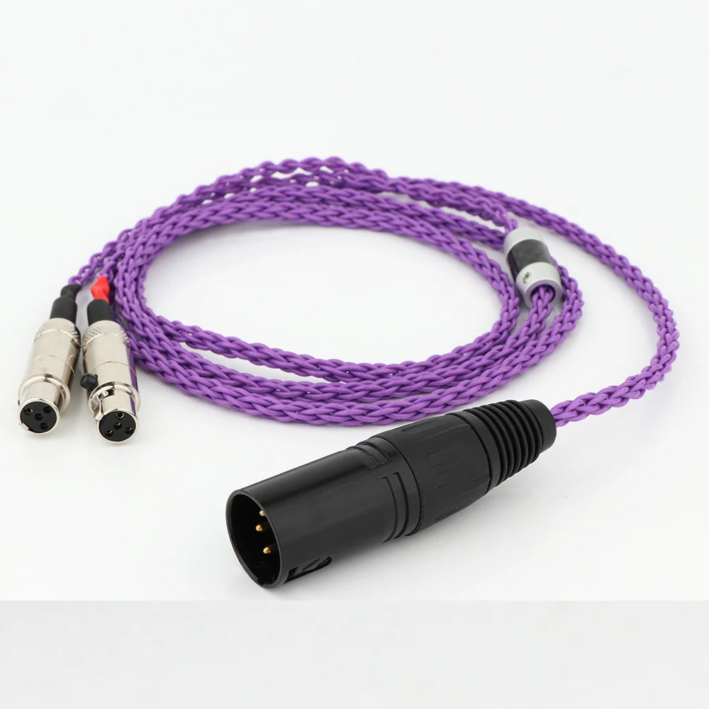 Preffair Hi-End HiFi OCC Silver Plated 4Pin XLR Male to 4pin XLR Female Earphone Cable Headphone Audio adapter upgrade wire
Preffair Hi-End HiFi OCC Silver Plated 4Pin XLR Male to 4pin XLR Female Earphone Cable Headphone Audio adapter upgrade wire