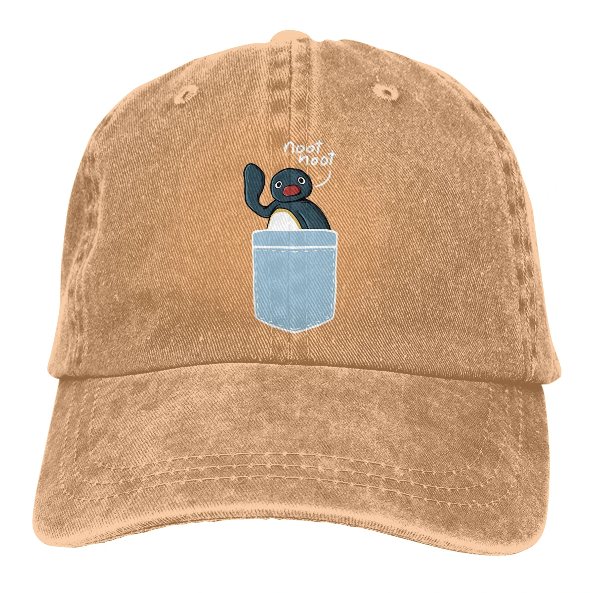 Noot Meme Side Pocket Baseball Cap Men Hats Women Visor Protection Snapback Pingu Pinga Penguin TV Caps
Noot Meme Side Pocket Baseball Cap Men Hats Women Visor Protection Snapback Pingu Pinga Penguin TV Caps