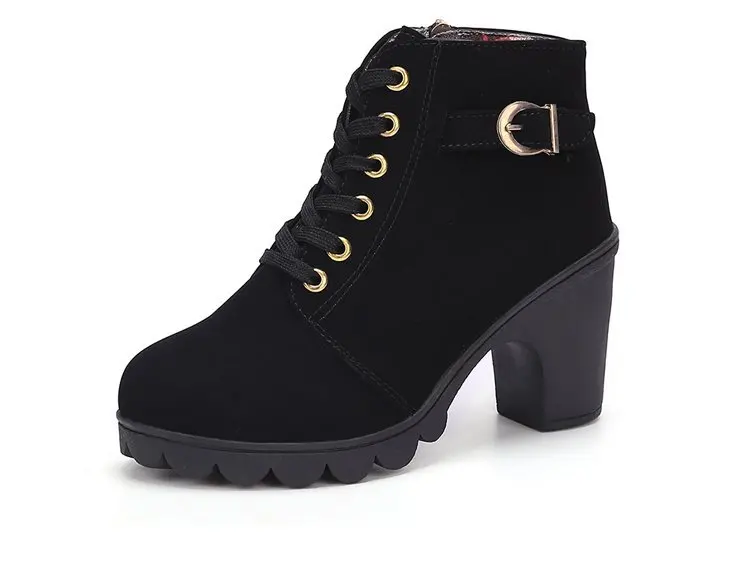 Shoe Heels Black High Slipper Women Fashion Hot Winter Womens Fashion High Heel Lace Up Ankle Boots Ladies Buckle Platform Shoes
Shoe Heels Black High Slipper Women Fashion Hot Winter Womens Fashion High Heel Lace Up Ankle Boots Ladies Buckle Platform Shoes