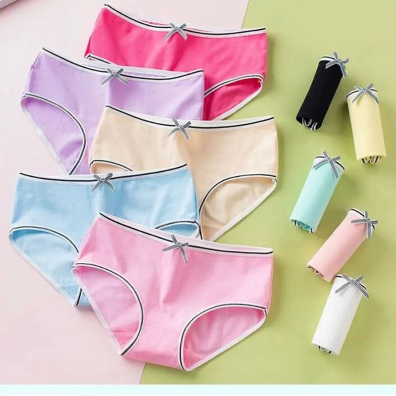 10Pc Cotton Teenage Girls Underwear Kid Soft Candy Colors Girl Briefs for Panties Kids Underwear Pants Underpants 9-20T
10Pc Cotton Teenage Girls Underwear Kid Soft Candy Colors Girl Briefs for Panties Kids Underwear Pants Underpants 9-20T