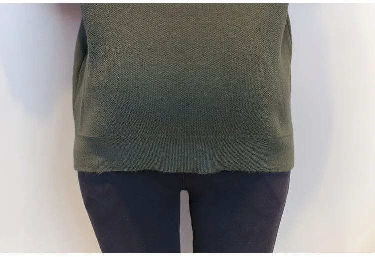 Autumn and winter new dress knit maternity sweater casual fashion solid color long-sleeve shirt base pregnant women sweater 
Autumn and winter new dress knit maternity sweater casual fashion solid color long-sleeve shirt base pregnant women sweater